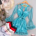 طقم صباحية قصير موديل 8064