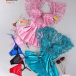 قميص نوم قصير مع جبير موديل 9134