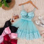 طقم صباحية قصير موديل 9142