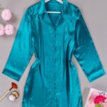 روب قصير ساتان موديل 4600