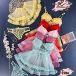 قميص قصير تول موديل 9104