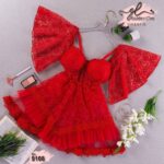 قميص قصير تول كود 9108