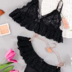 طقم برا دانتيل موديل 7208